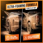 SwiftJet Orange Foam Car Wash Soap – pH Balanced Super Soapy Shampoo & Surface Cleaner – Thick Foaming Suds for Cars, Trucks, SUVs & Boats – Streak-Free Shine, Safe on Wax & Sealant (64 FL OZ) - Image 6