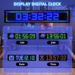 36.2"x7.6" Large Bright LED Sign, Programmable LED Scrolling Sign, Custom Flexible LED Store Sign with App Control DIY Text Pattern Animation, LED Digital Sign for Store Window Advertising Hotel - Image 4