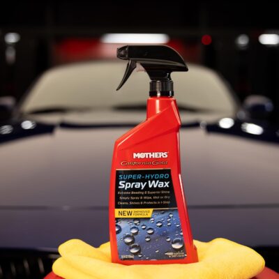 Mothers California Gold Super-Hydro Spray Wax, 24 oz. – Just Waxed Brilliance & Beading, Cleans, Shines & Protects in 1-Step, Use Dry or Wet as a Drying Aid or Over Existing Wax or Coating (05724) - Image 7