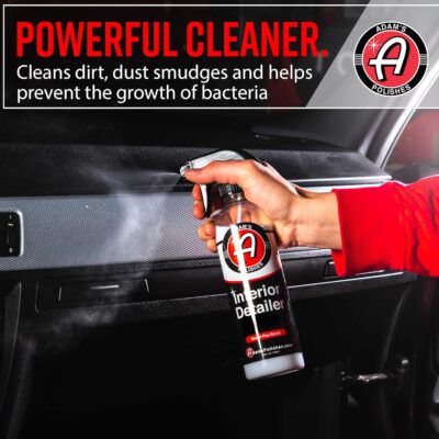 Adam's Polishes Interior Detailer 16 fl. oz (Sweet Pea) - Total Car Interior Cleaner, Protectant & Dressing | All Purpose Cleaner & Leather Conditioner | Vinyl, Dashboard, Screen, Seat Cleaner & More - Image 6