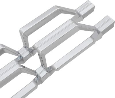 ALMULOO Grille Overlay Cover Compatible with 2016-2018 Chevy Silverado 1500 WT/LS/LT, Chrome Silver ABS Plastic Snap-On Insert 2PC - Image 7