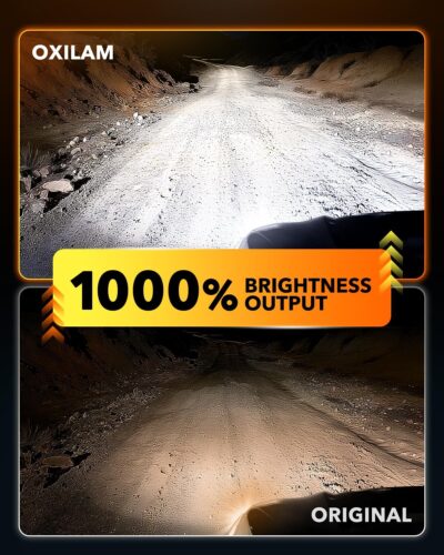 OXILAM New 9005 9006 LED Bulb Combo, HB-3 HB-4 90000LM 10X Ultra-Brightness, 3 Min Quick Installation, 60000H Longer Lifespan Driving Light, IP68 Waterproof, No Flicker, 99% Compatibility, 4PCS - Image 2