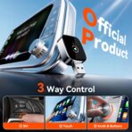 Redlake Wireless CarPlay Adapter for iPhone 2026 Wireless Apple CarPlay Adapter Mini Size with Cable USB & USB-C/Type-C Plug and Play Stable Connection and No Delay - Image 4