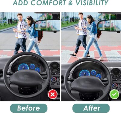 AEROiVi Car Seat Cushion for Driving, Breathable 3D Air Mesh, Non-Slip Bottom, Comfort Car Seat Protector, Car Seat Pad Also Works with Truck and Office Chair Home - Image 9