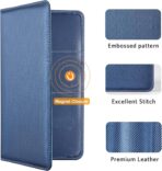 CoBak Car Registration and Insurance Holder - Vehicle Glove Box Car Organizer,Auto Truck Comparment Accessories Case with Magnetic Closure for Driver License,Cards, Carbon Blue - Image 4