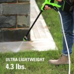 Greenworks 24V (600 PSI) Portable Power Cleaner, 4.0Ah USB Battery and Charger Included - Image 5