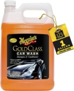 Meguiar's Gold Class Car Wash – Premium Foaming Car Wash Soap, High Gloss Finish, Safe for Clear Coats, Deep Cleans without Removing Waxes, Car Detailing Supplies for Cars, Trucks & SUVs – 1 Gal