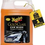 Meguiar's Gold Class Car Wash – Premium Foaming Car Wash Soap, High Gloss Finish, Safe for Clear Coats, Deep Cleans without Removing Waxes, Car Detailing Supplies for Cars, Trucks & SUVs – 1 Gal