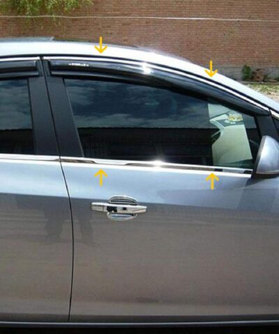 1/2 Inch Wide Chrome Tape,25FT Chrome Tape for Cars,Car Accessories Car Trim,Automotive Chromes Trim Molding,Auto Body Chromes Trims Strip,Universal Trims for Most Truck RV Door Window - Image 5