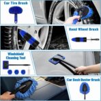 Car Detailing Kit,36pcs Car Detailing Brush Set,Car Cleaning Kit with Professional Car Detailing Brush Set,Auto Detailing Brush Set,Car Wash Kit,Car Detailing Kit Interior Exterior Wheels Cleaner - Image 6