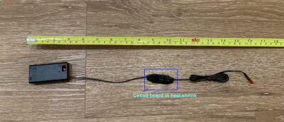 Blue Charm Fake Car Alarm, 1.5 Year Continuous Usage Battery Life, Red Blinking LED Light with 42" Long Wire, (2xAA Batteries not Included) - Image 4