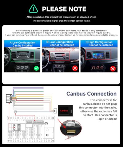 4G+64G Rimoody Android 15 Car Radio Wireless Carplay for Mitsubishi Lancer 2008-2017, 10.1 Inch Car Stereo Android Auto GPS Navigation 5G-WiFi EQ Touch Screen Bluetooth 5.0 SWC Backup Camera - Image 2