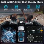 Double Din Car Stereo with 7" HD Touchscreen, Wireless Apple Carplay & Android Auto, Bluetooth, 240W, SWC, Subwoofer Output, Mirror Link, FM/AM Car Radio Receiver, Backup Camera - Image 6