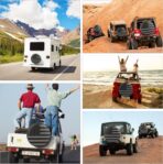 Spare Tire Cover for RV Trailer, Waterproof Leather Wheel Cover with American USA Flag, Camper Spare Tire Cover Fit for Jeep Wrangler Rv SUV Truck Travel Trailer 16" - Image 6