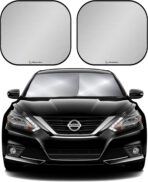 Magnelex Windshield Sun Shade - Reflective Fabric Blocks Sun and Keeps Your Vehicle Cool, Foldable Sun Shield for Car Sunshade - Image 3