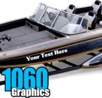 Custom Vinyl Boat Numbers & Letters (Two Decals) Marine Lettering Stickers - Image 6