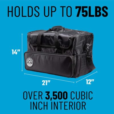 Chemical Guys ACC614 Detailing Arsenal Bag & Trunk Organizer, Large (Range Bag) 21" x 12" x 14" - Black - Image 3