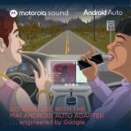 Motorola Sound MA1, the Only Google Authorized Wireless Android Auto Car Adapter, Smartphone to Screen Wireless Bridge Car Accessories, USB Type-A - Image 2