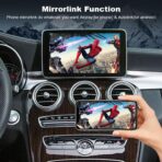 Wireless Carplay Retrofit Kit Decoder Module for Mercedes Benz NTG5.0 B C GLC CLA GLA Class W205 2015-2018 Year, Support Wireless Android Auto, Reverse Camera, Original Car OEM Control - Image 5