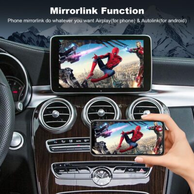 Wireless Carplay Retrofit Kit Decoder Module for Mercedes Benz NTG5.0 B C GLC CLA GLA Class W205 2015-2018 Year, Support Wireless Android Auto, Reverse Camera, Original Car OEM Control - Image 5