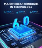 JOYROOM Bluetooth 6.0 AUX Car Adapter, Dual Mics Noise Cancellation, Plug-and-Play, Multifunction Button, 3.5mm Audio Adapter Bluetooth Receiver for Car Hands-Free Calls & Music, 2026 Upgrade, Black - Image 2