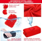 39Pcs Car Wash Cleaning Kit with Foam Gun Sprayer Detailing Brushes Collapsible Bucket Windshield Cleaning Tool Tire Brush Towels Complete Interior Exterior Detailing Set for Car - Image 6