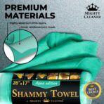 Premium 2pk +1 Free Shammy Cloth for Car Drying - 26"x17" - Super Absorbent Chamois Towel - Scratch-Free, Reusable & Soft Wash Cloth - Car Drying Towels - Image 4