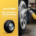 ShineABull Instant Tire Butter & Trim Gloss Spray – Silicone-Free, UV Protection, Restores Shine & Moisture to Tires, Bumpers, Seals & More – Fast, Easy Application – Made in The USA - Image 5