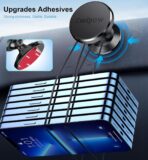 Coolpow【2 Packs 】Magnetic Phone Holder for car【Strong Magnet】phone holders for your car phone holder Mount for Car【4 Metal Plate】Universal Dash cell phone car mount for iphone Samsung car accessories - Image 2