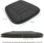 AEROiVi Car Seat Cushion for Driving, Breathable 3D Air Mesh, Non-Slip Bottom, Comfort Car Seat Protector, Car Seat Pad Also Works with Truck and Office Chair Home - Image 5