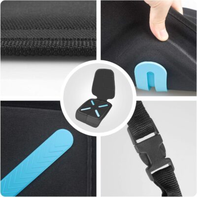 Car Seat Cover for Baby Child Car Seats, Shynerk Auto Car Seat Protector for Under Car Seats to Protect Automotive Vehicle Leather and Cloth Upholstery - Waterproof and Dirt Resistant - Image 2