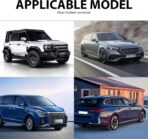 2PC Side Window Car Sunshade, Universal Car Window Shade for Baby, Sun Protection and Breathable Car Window Shade for Baby with Suction Cup Installation Accessories, for Cars (Black) - Image 6