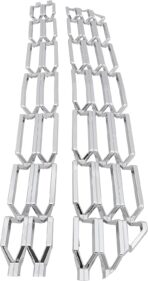 ALMULOO Grille Overlay Cover Compatible with 2016-2018 Chevy Silverado 1500 WT/LS/LT, Chrome Silver ABS Plastic Snap-On Insert 2PC - Image 9