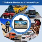 GPS Navigator for Car Truck RV, Latest 2026 Map(Free Lifetime Updates) 9 inch Touch Screen Car GPS, Support Voice Turn Direction Guidance/Speed and Red Light Warning/Custom Truck Routing - Image 5