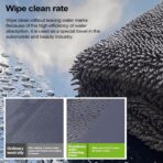 Towel for Car | Car Detailing Towels - Highly Absorbent Cleaning Cloth for SUV RV Truck Boat, Reusable Cleaning Rags for House Kitchen - Image 3
