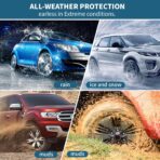 Upgraded Mud Flaps for 2012-2018 Ford Focus Hatchback MudFlaps Accessories, Front and Rear Splash Guards No Drilling Mud Guards Accessories (Set of 4) - Image 4