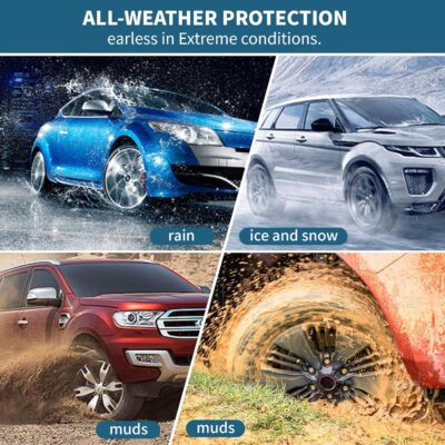 Upgraded Mud Flaps for 2012-2018 Ford Focus Hatchback MudFlaps Accessories, Front and Rear Splash Guards No Drilling Mud Guards Accessories (Set of 4) - Image 4