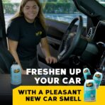 Meguiar's Whole Car Air Re-Fresher,Odor Fighting Mist, Fights Off Strong Vehicle Odors,Air Freshener, New Car Scent - Three 2 Oz Spray Bottles - Image 2