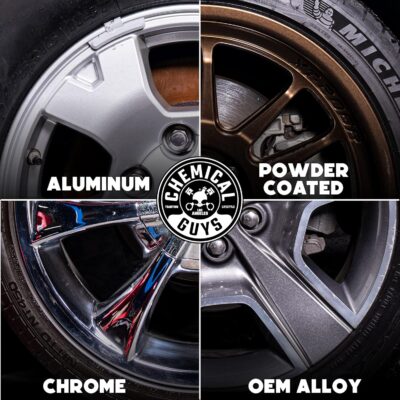 Chemical Guys HydroSpin Wheel & Rim Ceramic Coating and Quick Detailer Spray - 16 oz Spray Protects Wheels, Rims & Brake Parts with Hydrophobic Ceramic Shine - Safe for Cars, Trucks, SUVs, Motorcycles - Image 4