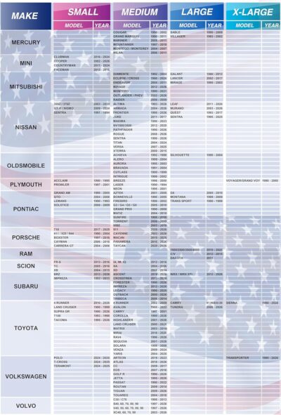 Autopect Windshield Sun Shade - American Flag Design, High-Resolution Sun Visor for Car, Truck, SUV with Mirror Cut-Out for Interior Sun Protection, Foldable Car Sun Shade (Original, Medium) - Image 6