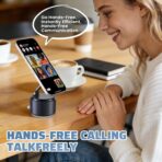Car Phone Holder for Magsafe with Wireless Bluetooth Speaker, Cell Phone Stand HD Surround Sound Perfect for Home and Outdoors with Bluetooths Speakers for Desk Compatible with iPhone/Samsung Galaxy - Image 3