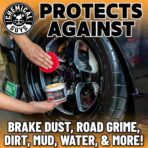 Chemical Guys WAC315 Wheel Guard and Rim Wax, Safe for Cars, Trucks, SUVs, Motorcycles, RVs & More, 8 fl oz - Image 4