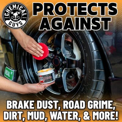 Chemical Guys WAC315 Wheel Guard and Rim Wax, Safe for Cars, Trucks, SUVs, Motorcycles, RVs & More, 8 fl oz - Image 4