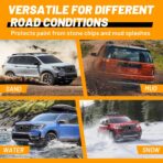 Mud Flaps Splash Guards Mudflaps Fit for Honda Passport 2026 Accessories 4PCS Exterior Tire Fenders Mudguards Kit Vehicle Wheel Liner - Image 7