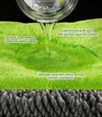 2-Pack Car Drying Towels 24x36 Inch 1300GSM, Twisted Loop Microfiber Cloth for Auto Detailing - Super Absorbent, Lint-Free & Streak-Free for SUV, Truck & Window (Gray-Green) - Image 4