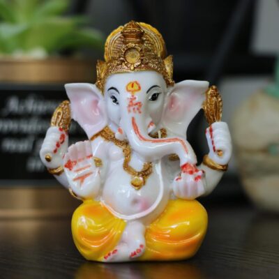 BangBangDa Indian Ganesh Idol Car Dashboard - Hindu Ganesha Statue Elephant God India Ganpati Lord Murti Mandir Diwali Gifts Yoga Zen Meditation Room Altar Shrine Kit Temple Puja Pooja Items Decor - Image 6