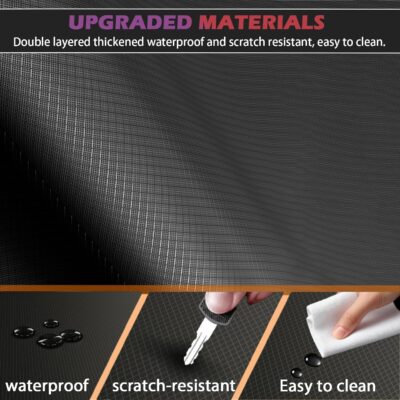 Large Car Windshield Cover for Ice and Snow - Automotive Windshield Snow Covers with Side Window & Rearview Mirror Protector, Winter Magnetic Car Anti-Snow Cover, Universal for Most Cars,Sedan,SUV - Image 7