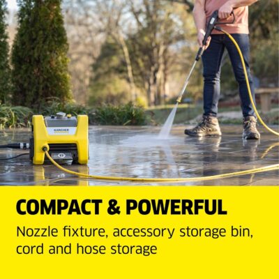 Kärcher Pressure Washer K1800PS Cube, CETA Certified, 3 Spray Nozzles, Detergent Tank, for Cars, Driveways, Siding, Patios, 1.2 max. GPM - Image 7
