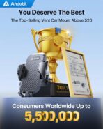 andobil 2026 Upgraded Car Phone Holder Mount, Military-Grade Phone Holders for Your Car Vent Ultra-Stable Metal Clip Universal 360° Cell Phone Car Mount for iPhone 17 Pro Max 16/15/14/13/12/ Samsung - Image 8