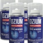 OZIUM® Air Freshener Odor Eliminator, 2oz Single Shot Total Air Refresh & Car Air Freshener – Original – 4 Pack